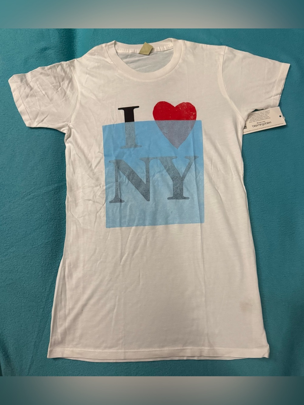 Alternative White Tee with I ❤️NY print